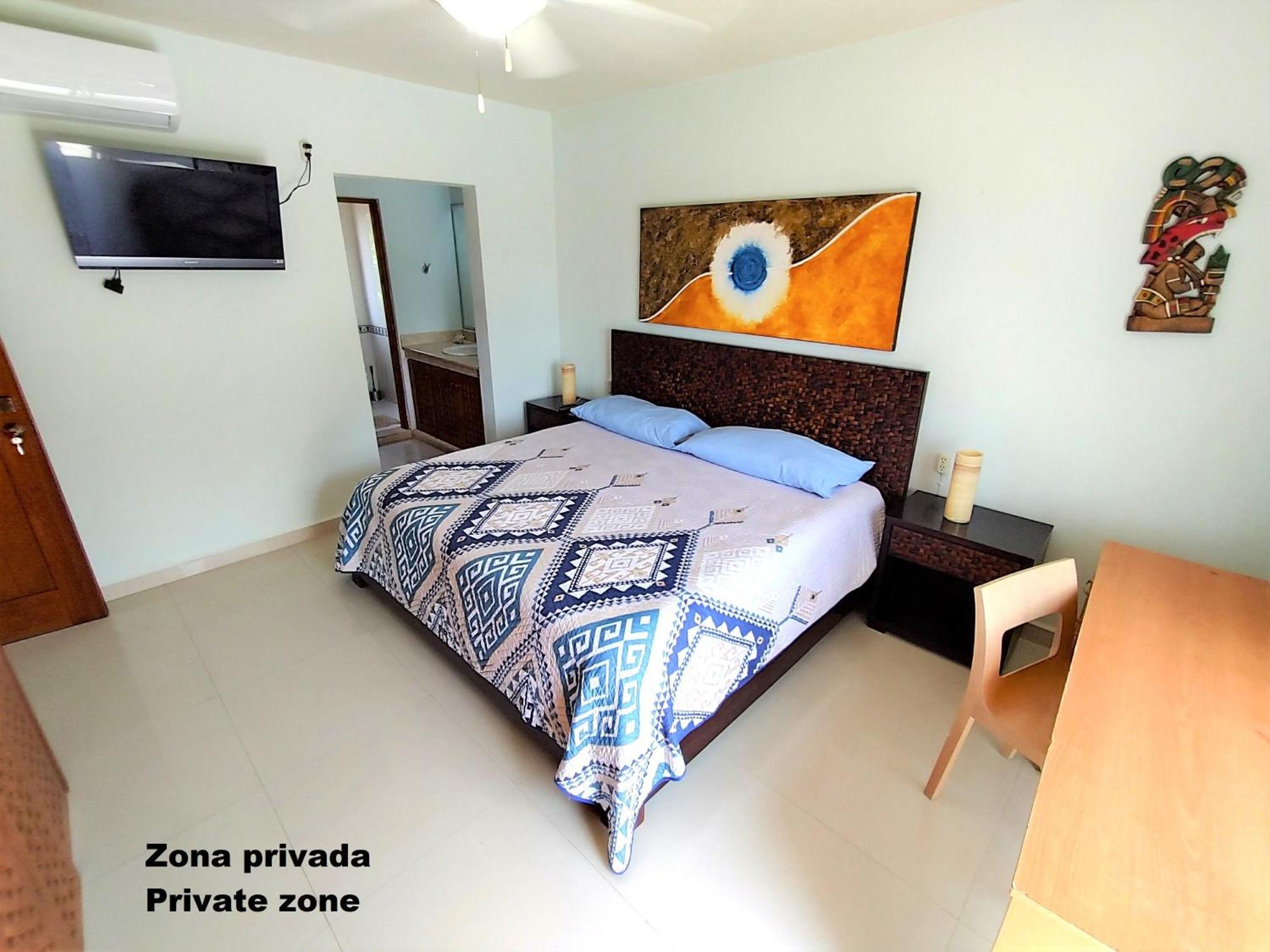 Private Rooms In A Hotel-Type Apartment - Super Located Puerto Aventuras Exterior foto
